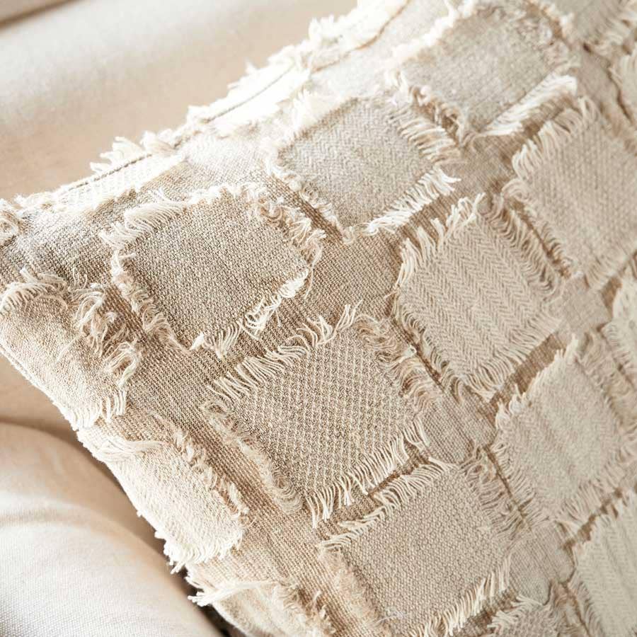 Bedu Cushion Cover - Natural: Natural / 50x50cm