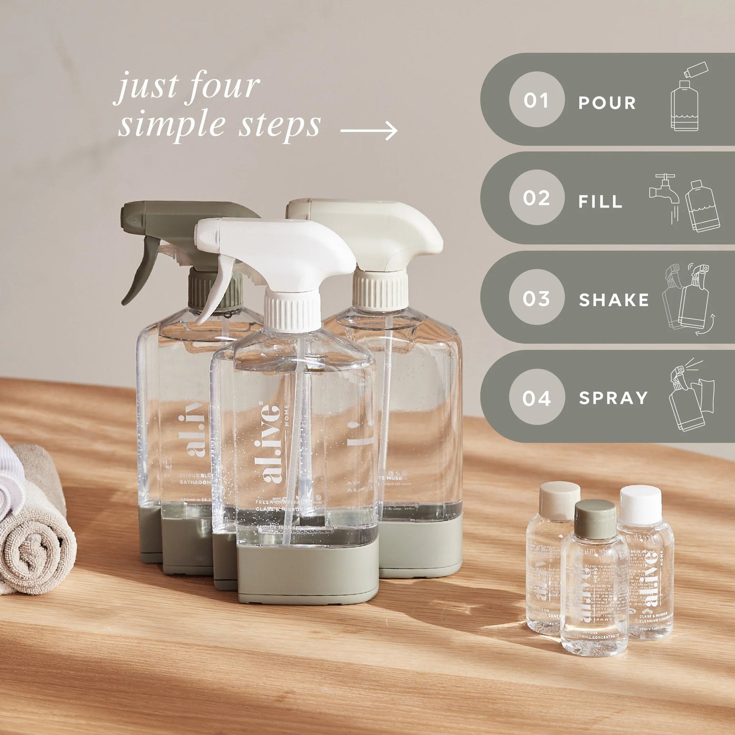 Home Cleaning Starter Kit | Trio