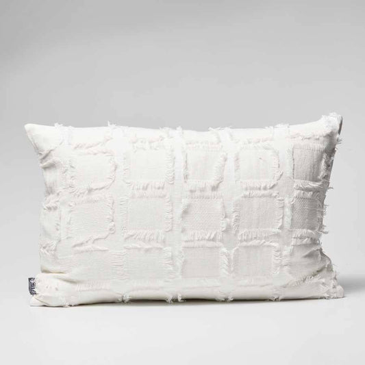 Bedu Cushion 40cm x 60cm | White