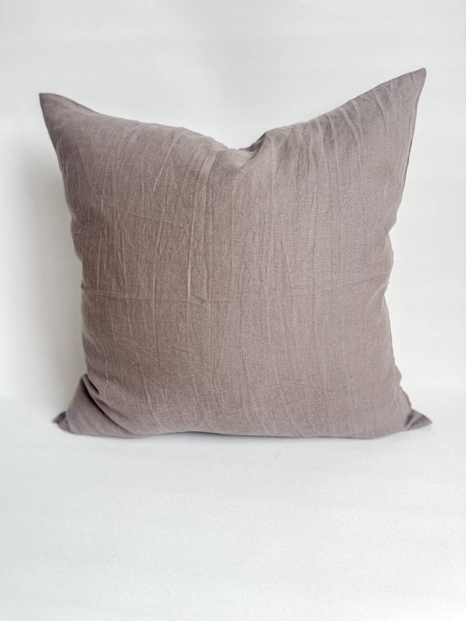 Linen Cushion - Clove