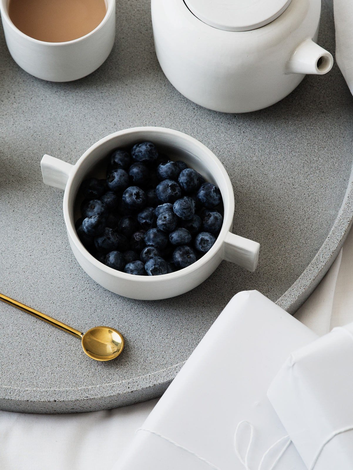 Tab Bowl Small | White