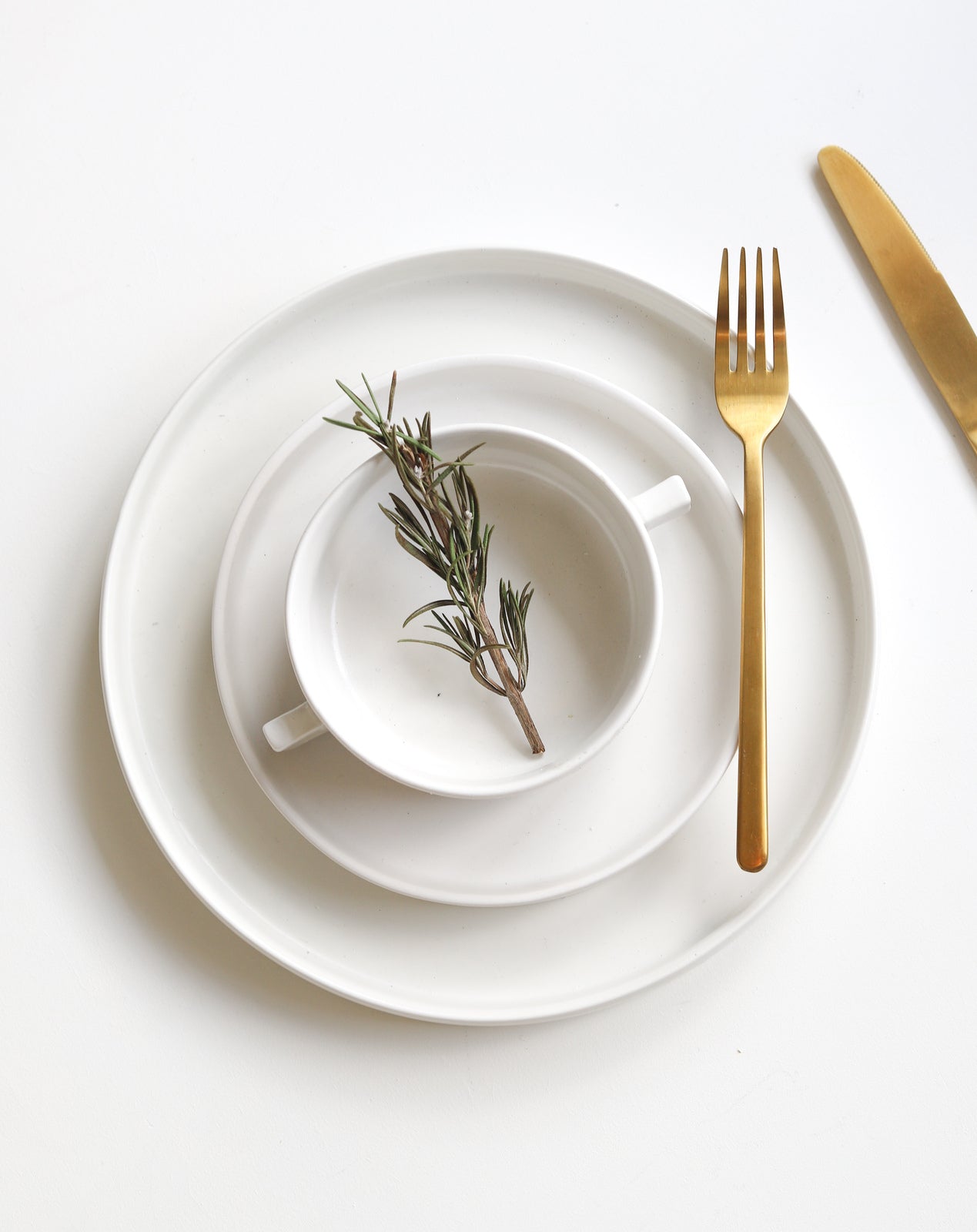 Tab Bowl Small | White