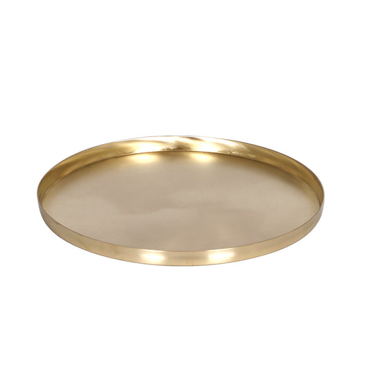 Round Tray Large | Brass