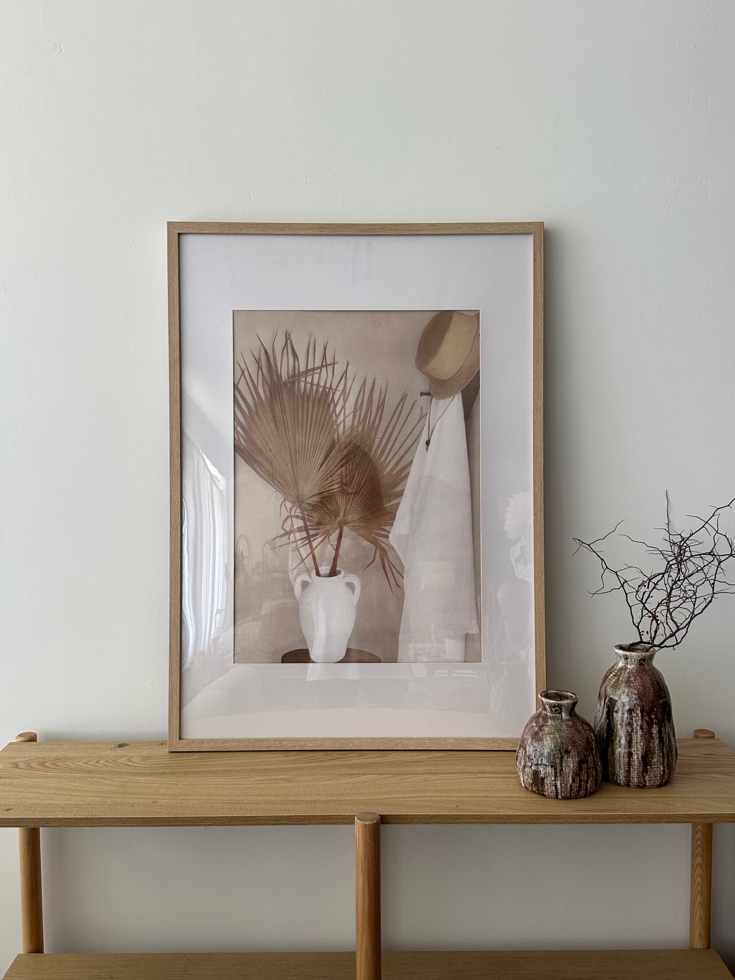 Nera Oak Frame Print