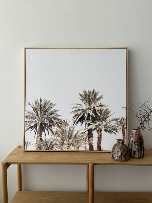 Palm Sky Canvas Print