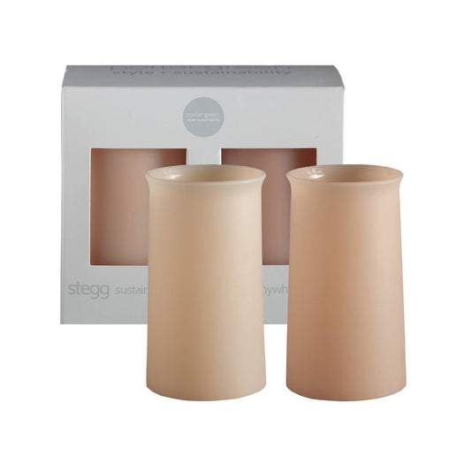 Wheat + Oat | Stegg | Silicone Unbreakable Highball Glasses