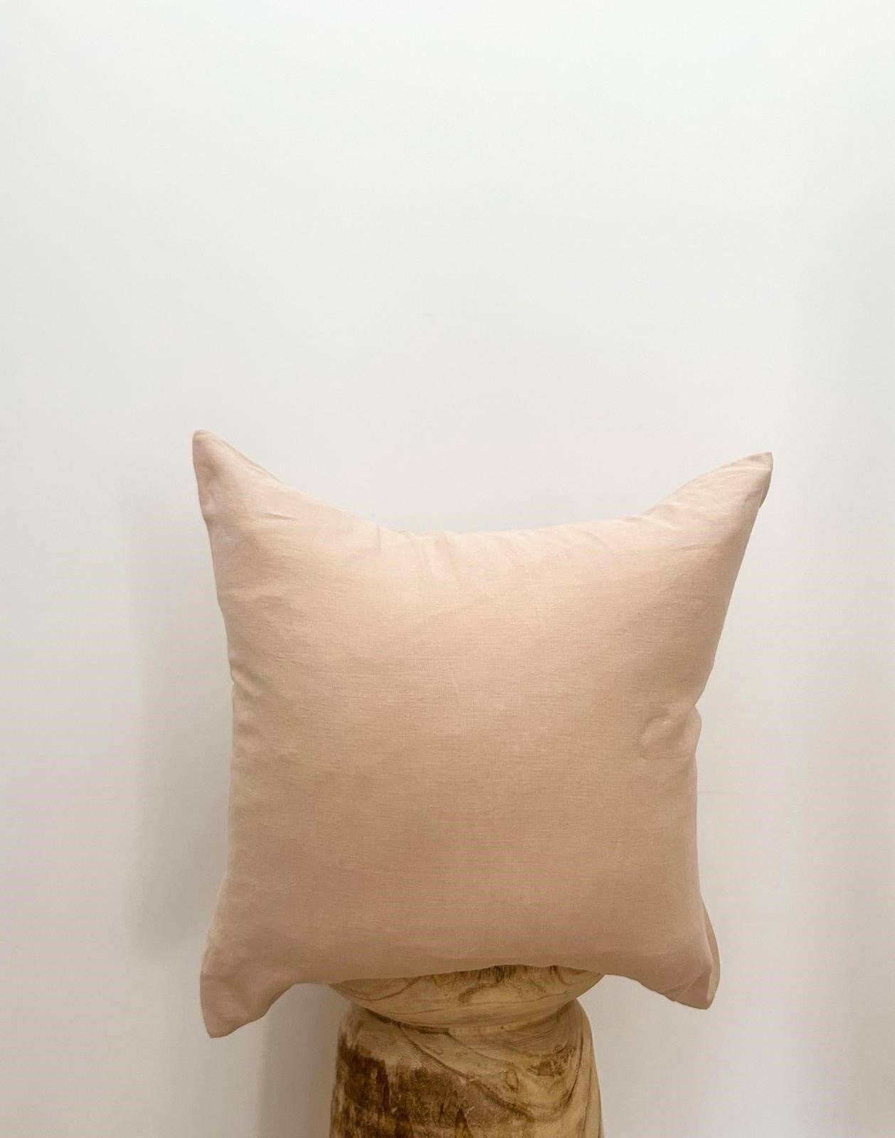 Linen Cushion - Light Clay