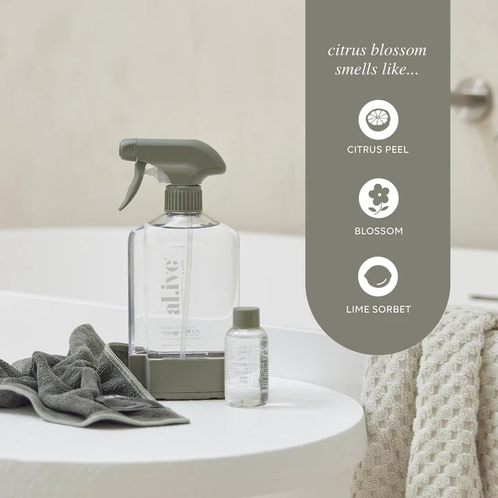 Bathroom Cleaning Kit | Olive