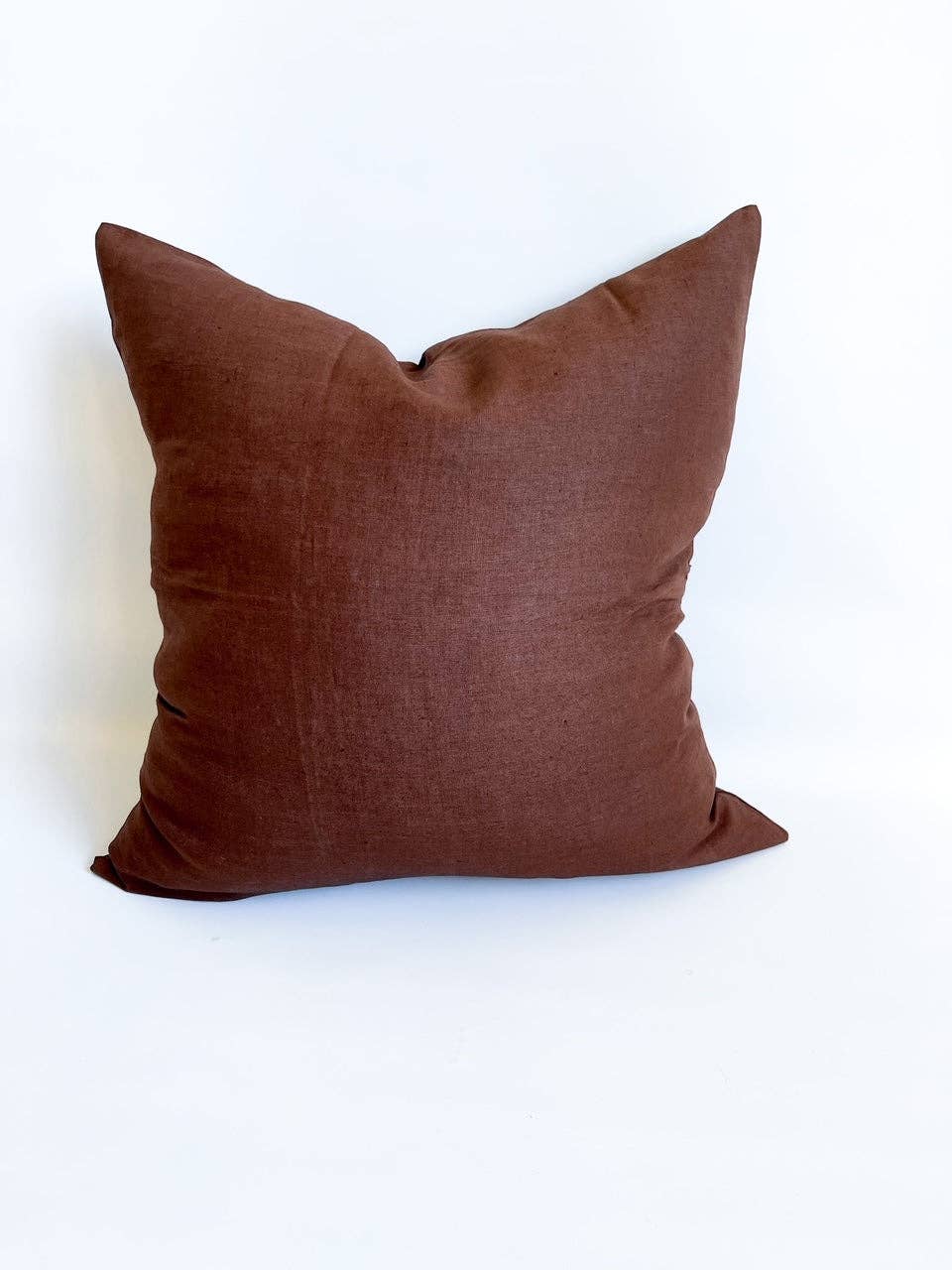 Linen Cushion - Coffee