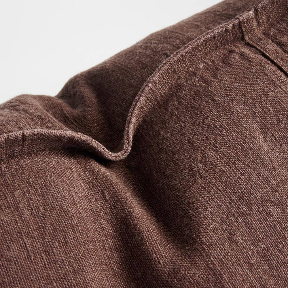 Luca® Linen Cushion Cover - Chocolate