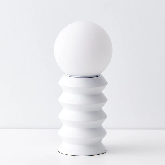 Accordion Lamp | White