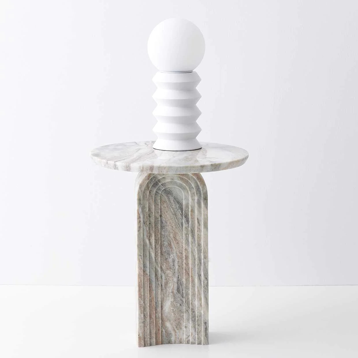 Accordion Lamp | White